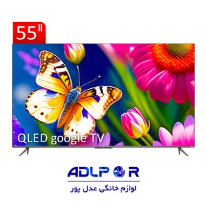 Smart UHD QLED 4K Google TV TCL model C635 size 55 inches